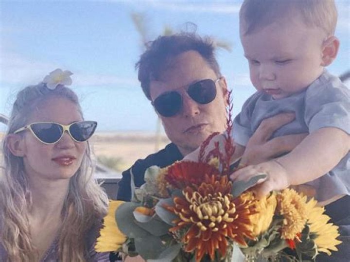 Grimes and her son