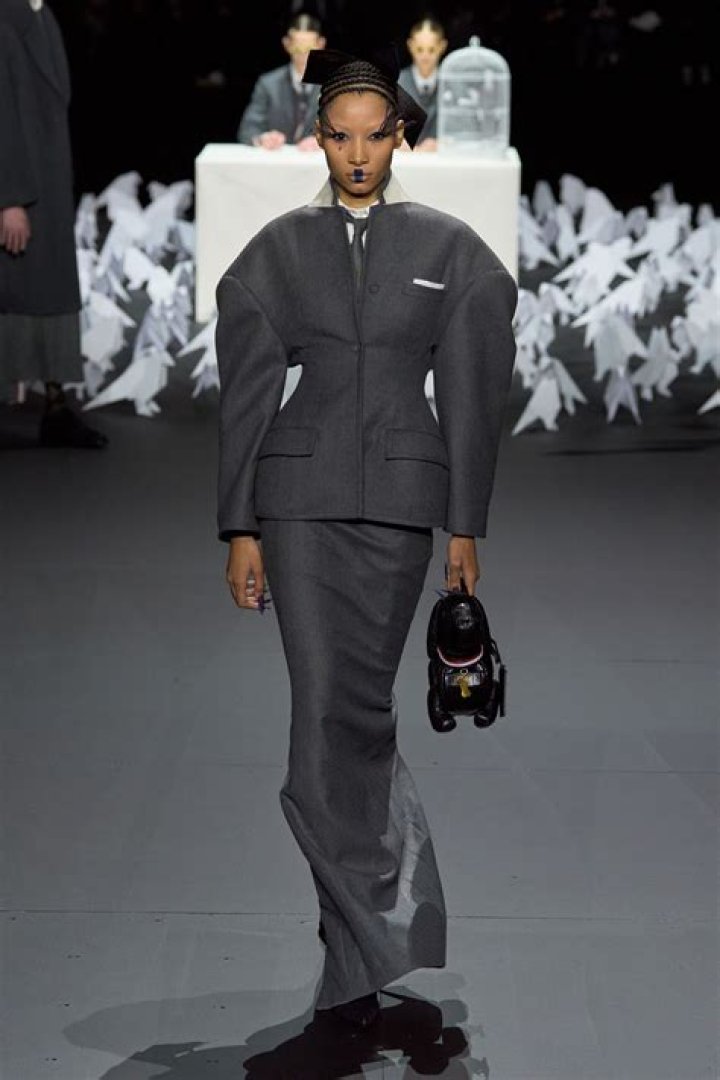 Thom Browne's pet Hector