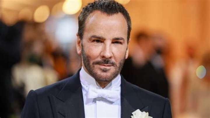 Tom Ford's pet Angus and India